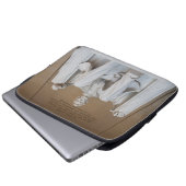 Denkmäler | Memorial Lincoln Laptopschutzhülle (Vorne Knopf)