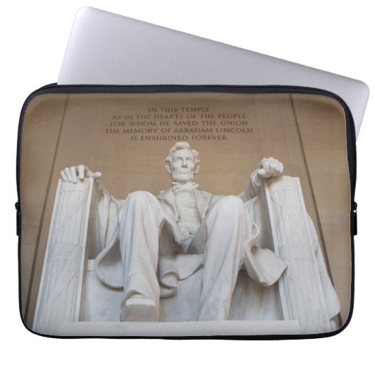 Denkmäler | Memorial Lincoln Laptopschutzhülle (Vorderseite)