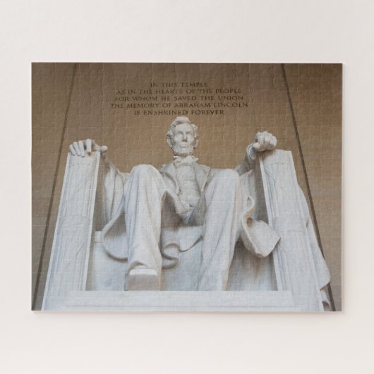 Denkmäler | Memorial Lincoln Puzzle (Horizontal)