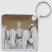 Denkmäler | Memorial Lincoln Schlüsselanhänger (Rückseite)