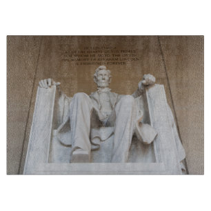 Denkmäler   Memorial Lincoln Schneidebrett