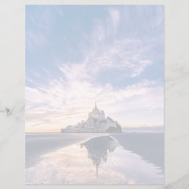 Denkmäler | Mont Saint-Michel, Normandie Frankreic (Vorderseite)
