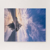 Denkmäler | Mont Saint-Michel, Normandie Frankreic Puzzle (Horizontal)