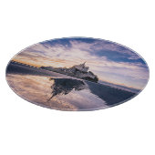 Denkmäler | Mont Saint-Michel, Normandie Frankreic Schneidebrett (Ecke)