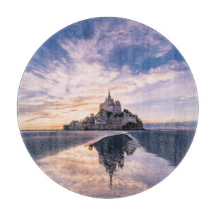 Denkmäler   Mont Saint-Michel, Normandie Frankreic Schneidebrett