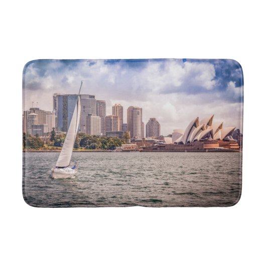 Denkmäler | Opernhaus Sydney Badematte (Vorderseite)