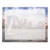 Denkmäler | Opernhaus Sydney Notizblock (Vorderseite)