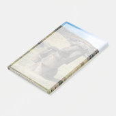 Denkmäler | Osterinsel, Chile Post-it Klebezettel (angewinkelt)