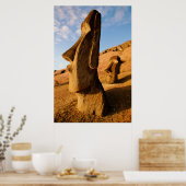 Denkmäler | Osterinsel Poster (Küche)