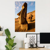 Denkmäler | Osterinsel Poster (Heimbüro)
