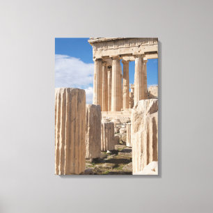 Denkmäler Parthenon Acropolis Athen Griechenland Leinwanddruck