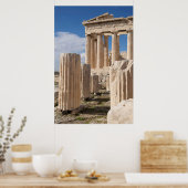 Denkmäler | Parthenon Acropolis Athen Griechenland Poster (Küche)