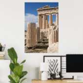 Denkmäler | Parthenon Acropolis Athen Griechenland Poster (Heimbüro)