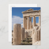 Denkmäler | Parthenon Acropolis Athen Griechenland Postkarte (Vorne/Hinten)