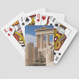 Denkmäler   Parthenon Acropolis Athen Griechenland Spielkarten