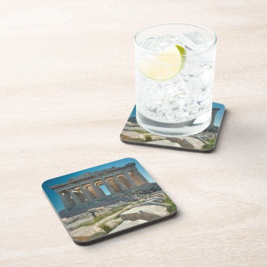 Denkmäler | Parthenon Athen, Griechenland Getränkeuntersetzer (Rechte Seite)