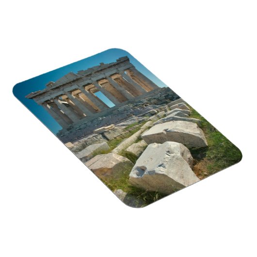 Denkmäler | Parthenon Athen, Griechenland Magnet (Rechte Seite)