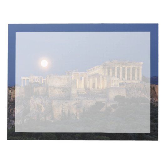 Denkmäler | Parthenon Athen, Griechenland Notizblock (Vorderseite)