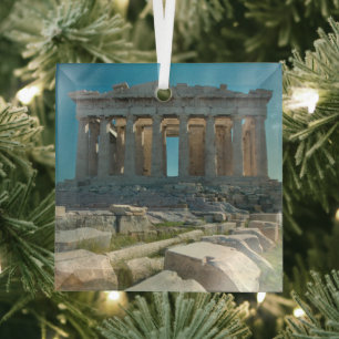Denkmäler   Parthenon Athen, Griechenland Ornament Aus Glas