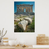 Denkmäler | Parthenon Athen, Griechenland Poster (Küche)