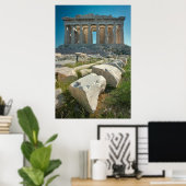 Denkmäler | Parthenon Athen, Griechenland Poster (Heimbüro)