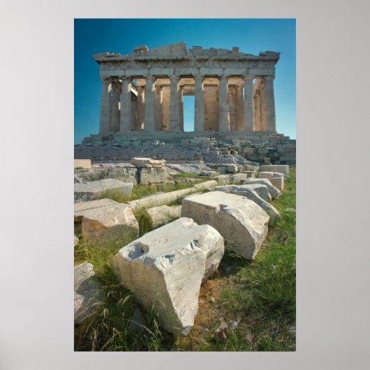 Denkmäler | Parthenon Athen, Griechenland Poster (Vorne)