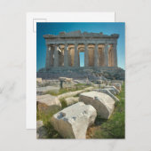 Denkmäler | Parthenon Athen, Griechenland Postkarte (Vorne/Hinten)