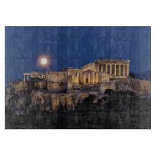 Denkmäler   Parthenon Athen, Griechenland Schneidebrett
