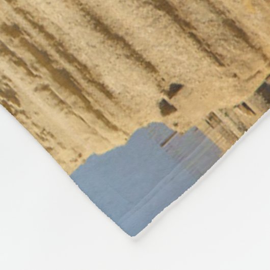 Denkmäler | Sphinx & Pyramide Ägyptens Fleecedecke (Ecke)