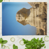 Denkmäler | Sphinx & Pyramide Ägyptens Geschirrtuch (Gefaltet)