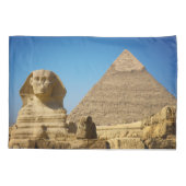 Denkmäler | Sphinx & Pyramide Ägyptens Kissenbezug (Rückseite)