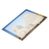 Denkmäler | Sphinx & Pyramide Ägyptens Notizblock (angewinkelt)