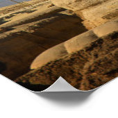 Denkmäler | Sphinx & Pyramide Ägyptens Poster (Ecke)