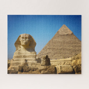 Denkmäler   Sphinx & Pyramide Ägyptens Puzzle