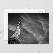 Denkmäler | Statue of Liberty Manhattan NYC Postkarte (Vorne/Hinten)