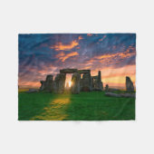 Denkmäler | Stonhenge, England Fleecedecke (Vorderseite (Horizontal))