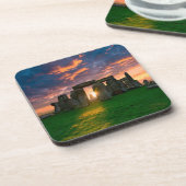 Denkmäler | Stonhenge, England Getränkeuntersetzer (Linke Seite)