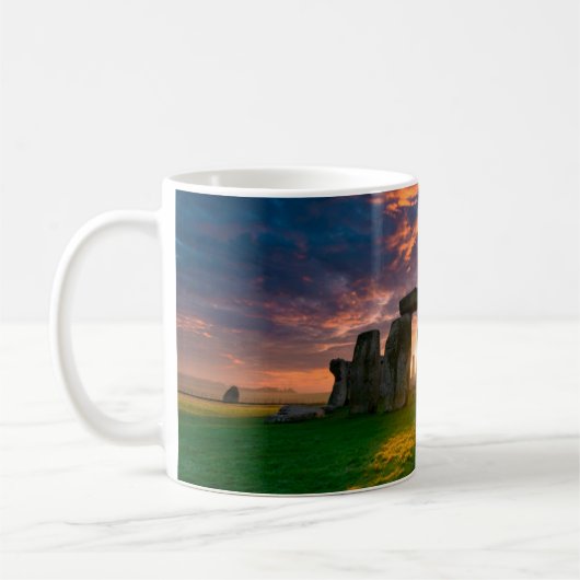 Denkmäler | Stonhenge, England Kaffeetasse (Links)