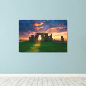 Denkmäler | Stonhenge, England Leinwanddruck (Insitu (Holzboden))