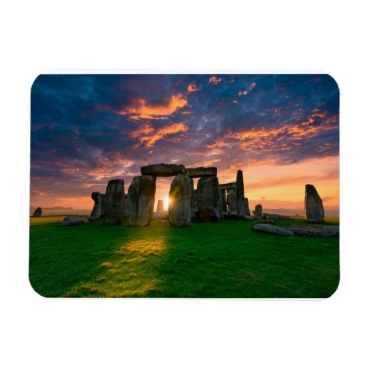 Denkmäler | Stonhenge, England Magnet (Horizontal)