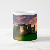 Denkmäler Stonhenge | Jumbo-Tasse (Vorderseite)