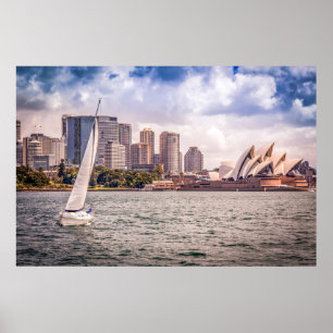 Denkmäler Sydney Opera House Poster