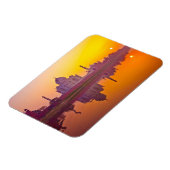 Denkmäler | Taj Mahal bei Sunset Magnet (Linke Seite)