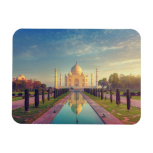 Denkmäler   Taj Mahal Colors Magnet