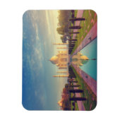 Denkmäler | Taj Mahal Colors Magnet (Vertikal)