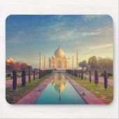 Denkmäler | Taj Mahal Colors Mousepad (Vorne)