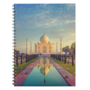 Denkmäler Taj Mahal Colors Notizblock