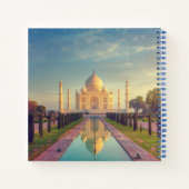 Denkmäler | Taj Mahal Colors Notizblock (Rückseite)