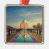 Denkmäler | Taj Mahal Colors Ornament Aus Metall (Vorne)