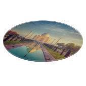 Denkmäler | Taj Mahal Colors Schneidebrett (Ecke)